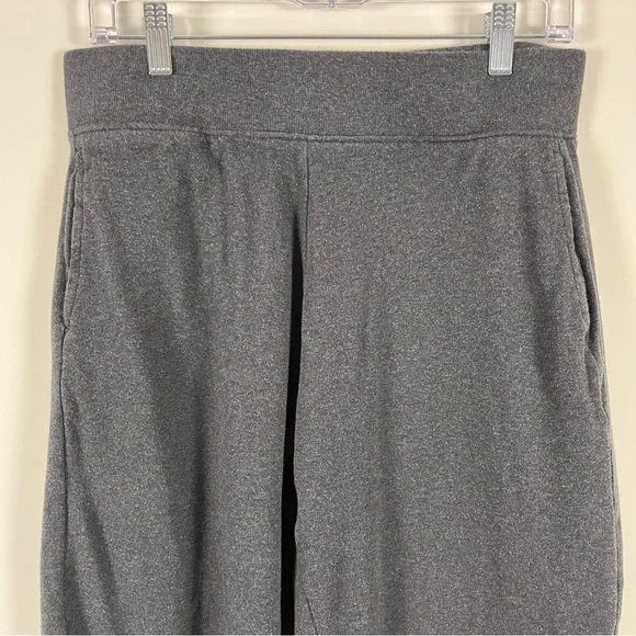 Pact Charcoal Knit Pants Size Large Organic Cotton Sweats Soft Comfy Sustainable - Picture 2 of 12